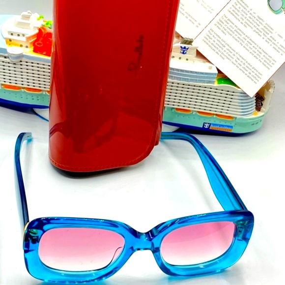 🏆Pomelatto PM0042S ❤️Blue Gorgeous 100% Authentic‼️Made in Italy 🇮🇹🏆‼️ - Picture 3 of 13